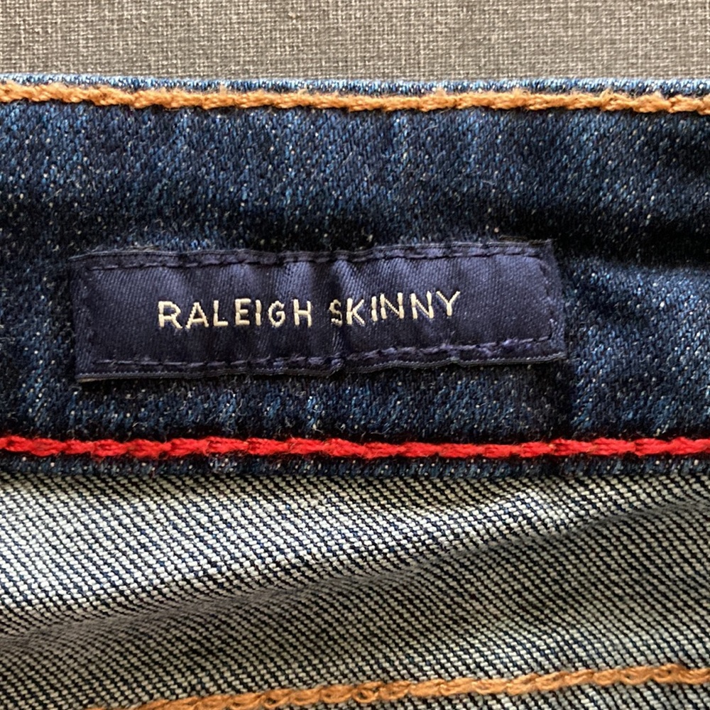 Tommy Hilfiger Size 4P Raleigh skinny cropped denim jeans 98% cotton 2% elastane - Picture 12 of 13